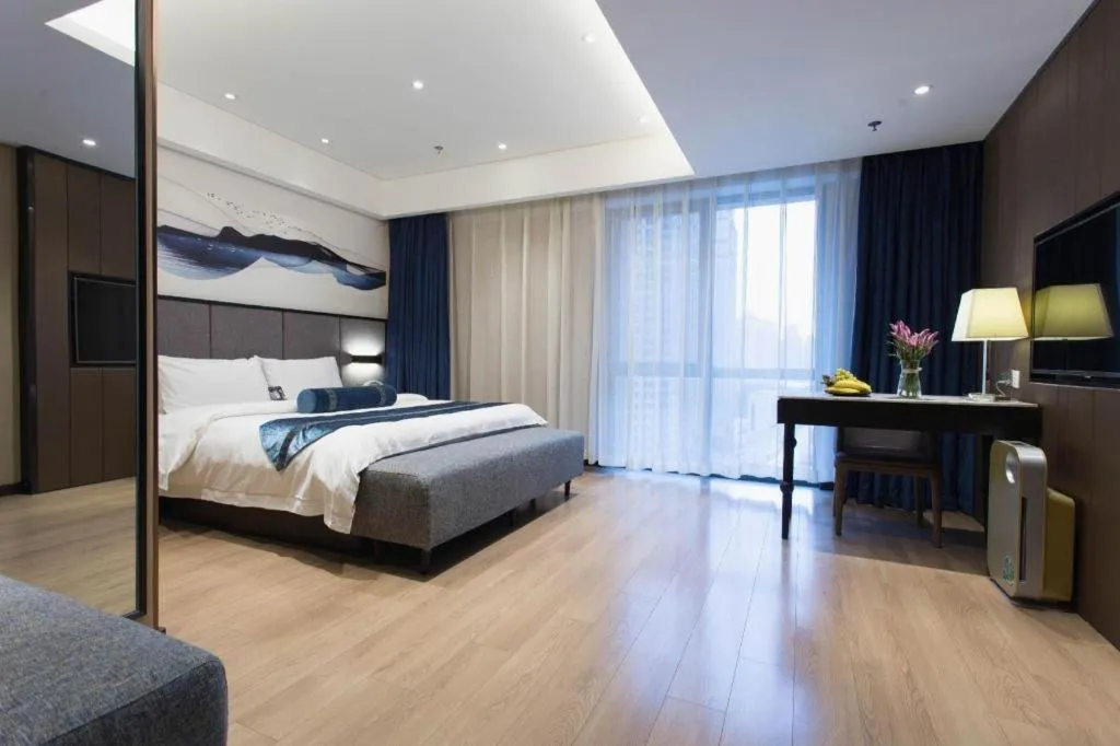 Bed in Yitel Shenyang Hunnan Olympic Sports Center Wanda Plaza