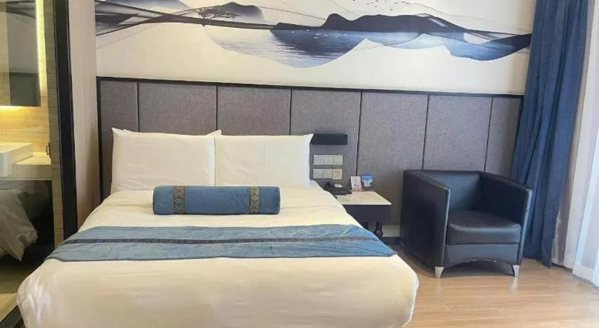 Bed in Yitel Shenyang Hunnan Olympic Sports Center Wanda Plaza