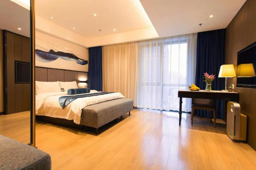 Bed in Yitel Shenyang Hunnan Olympic Sports Center Wanda Plaza