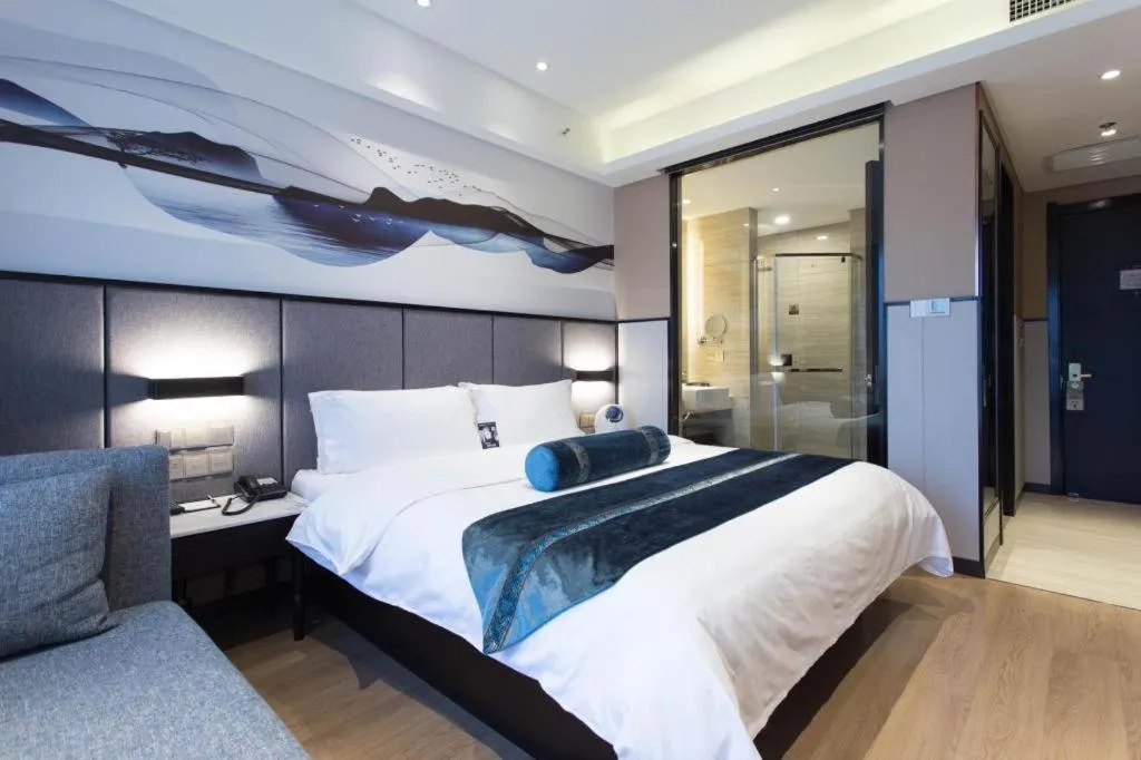 Bed in Yitel Shenyang Hunnan Olympic Sports Center Wanda Plaza