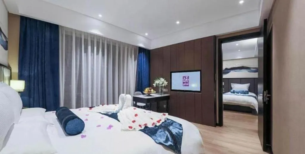 Bed in Yitel Shenyang Hunnan Olympic Sports Center Wanda Plaza