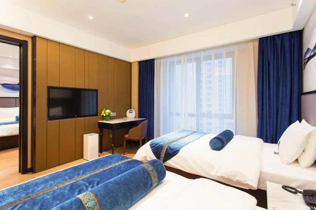 Bed in Yitel Shenyang Hunnan Olympic Sports Center Wanda Plaza