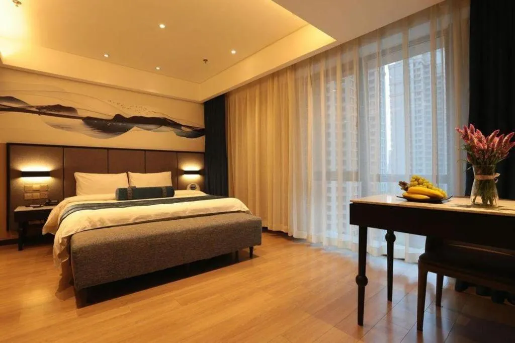 Bed in Yitel Shenyang Hunnan Olympic Sports Center Wanda Plaza