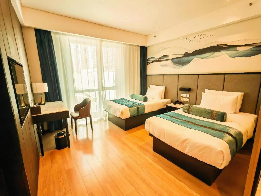 Bed in Yitel Shenyang Hunnan Olympic Sports Center Wanda Plaza