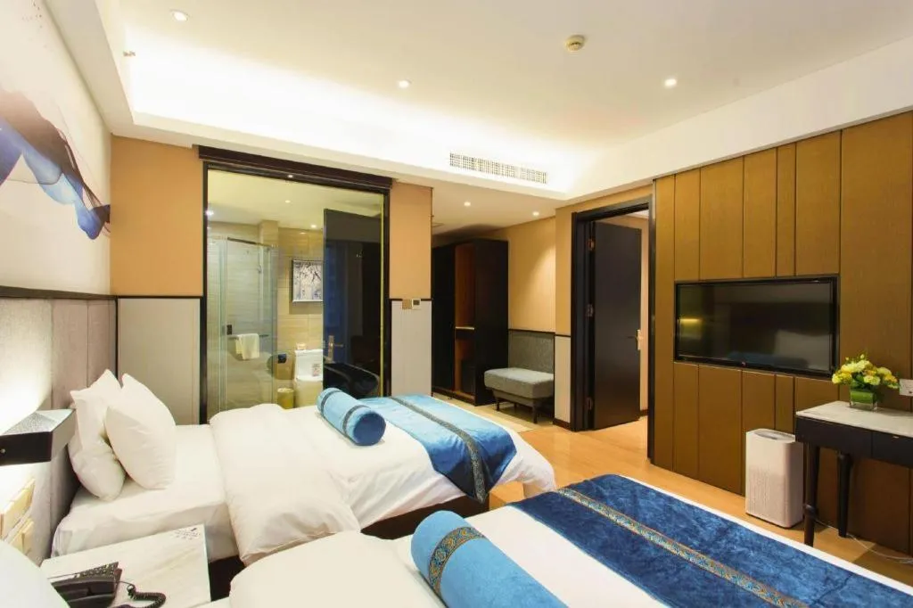 Bed in Yitel Shenyang Hunnan Olympic Sports Center Wanda Plaza