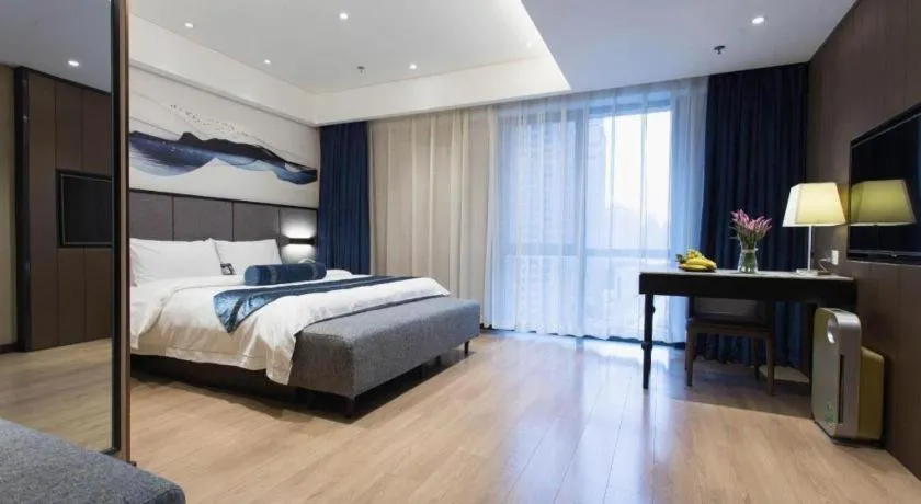 Bed in Yitel Shenyang Hunnan Olympic Sports Center Wanda Plaza