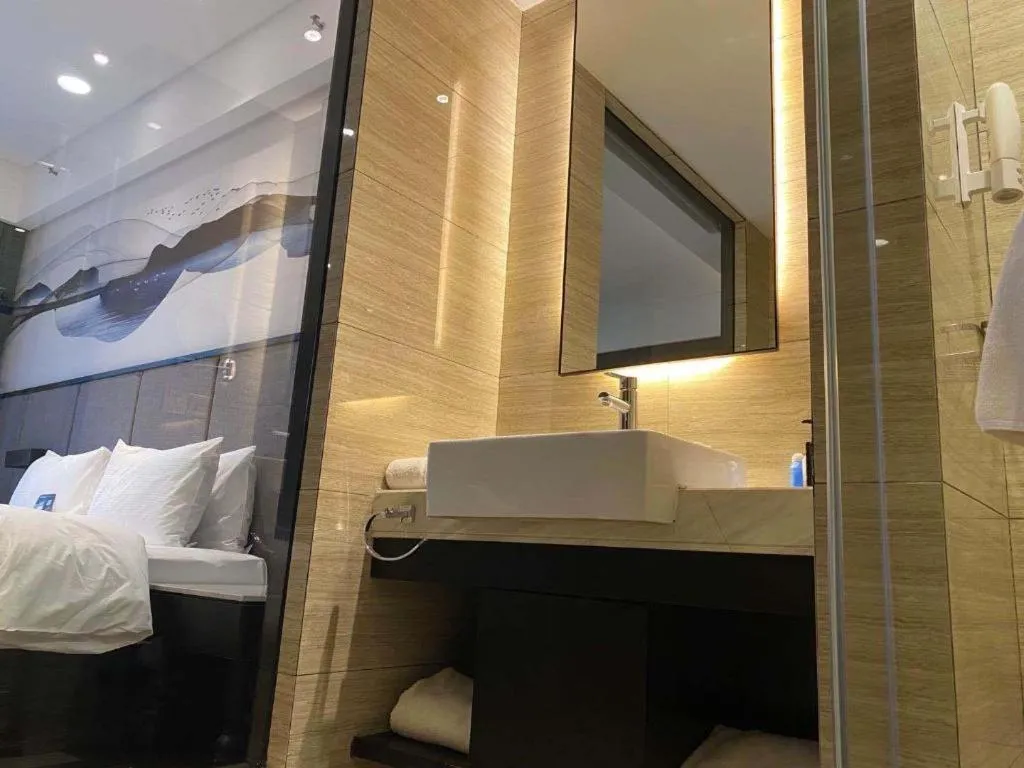 Bed in Yitel Shenyang Hunnan Olympic Sports Center Wanda Plaza