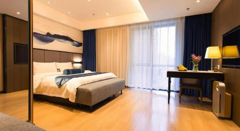 Bed in Yitel Shenyang Hunnan Olympic Sports Center Wanda Plaza