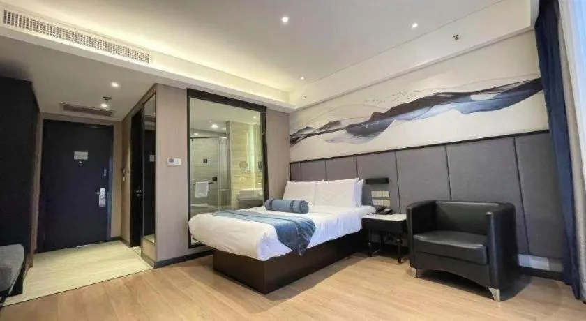 Bed in Yitel Shenyang Hunnan Olympic Sports Center Wanda Plaza