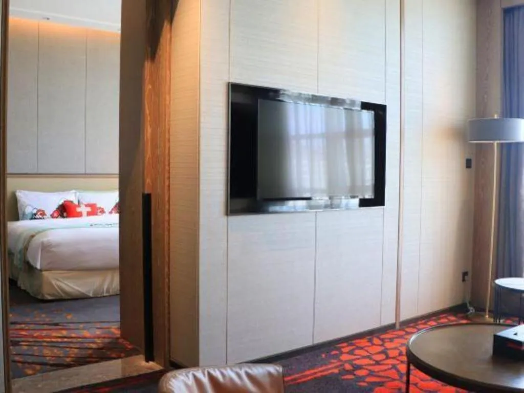 Bed in Swisstouches Hotel Ankang