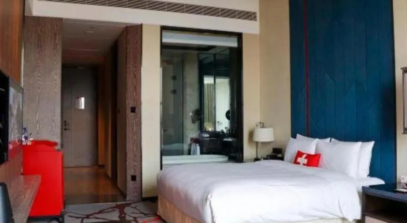 Bed in Swisstouches Hotel Ankang