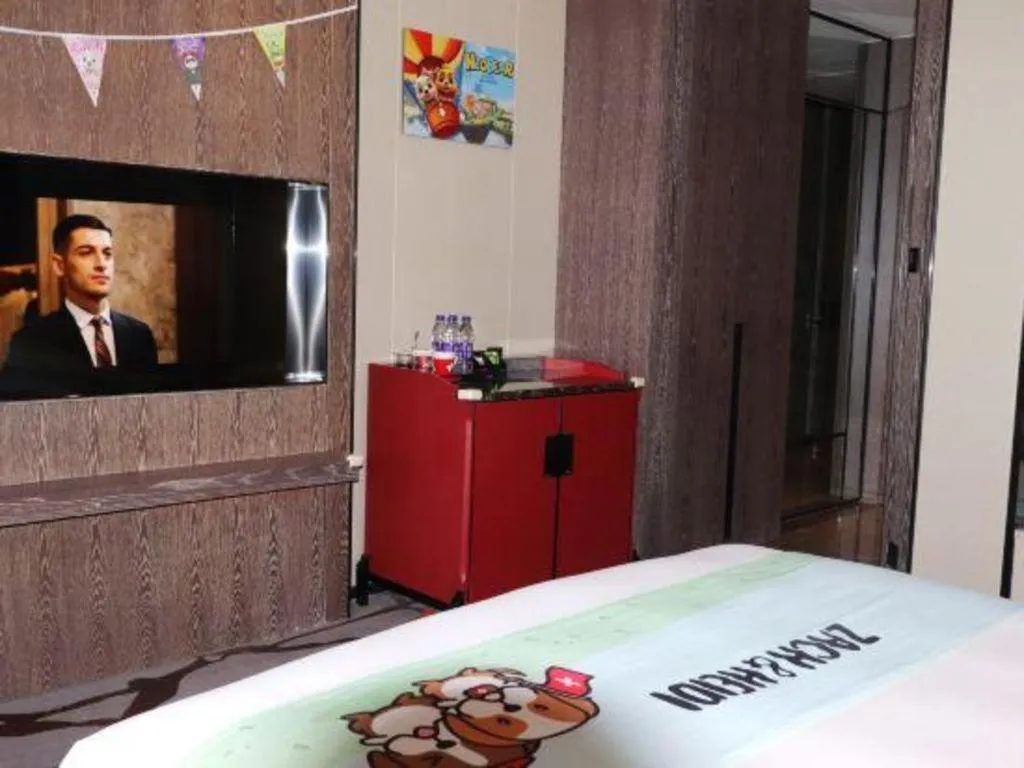 Bed in Swisstouches Hotel Ankang