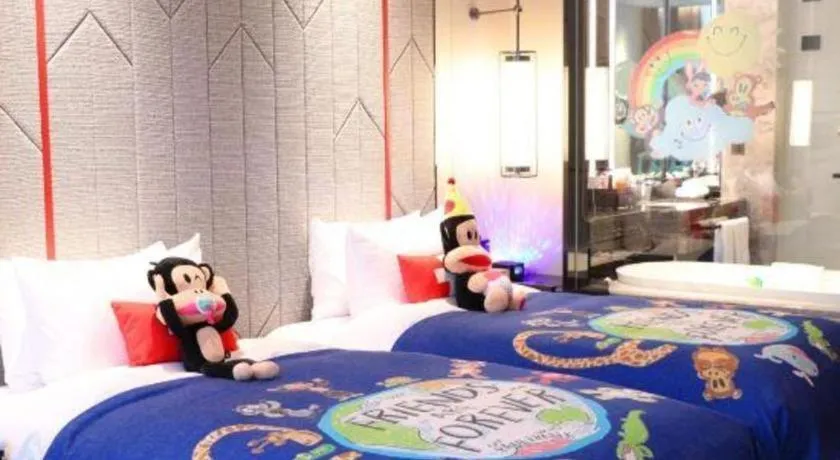 Bed in Swisstouches Hotel Ankang