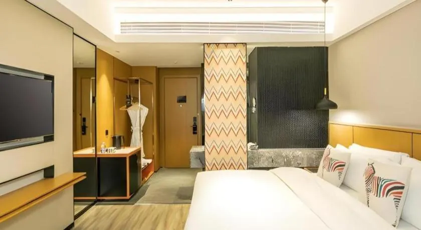 Bed in SOFIS POP HOTEL