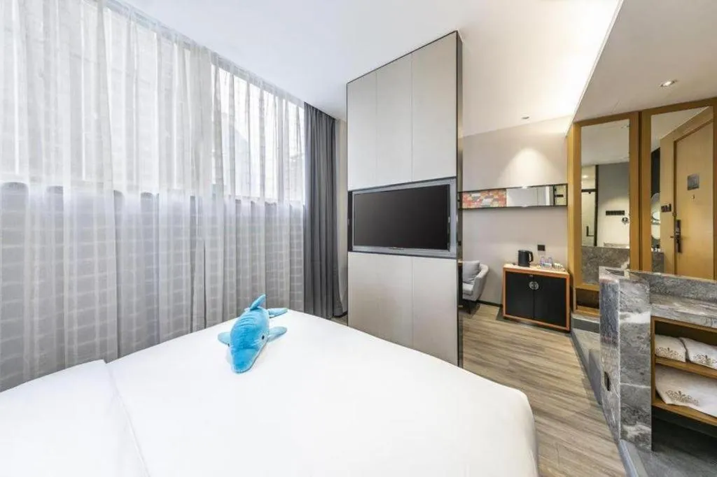 Bed in SOFIS POP HOTEL