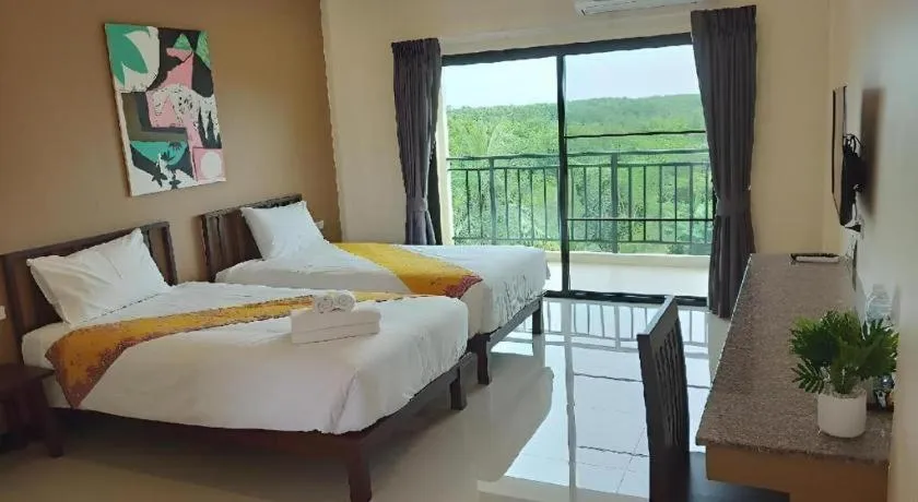 Bed in The Nest Krabi Hotel