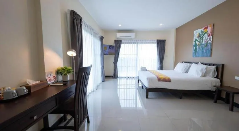 Bed in The Nest Krabi Hotel