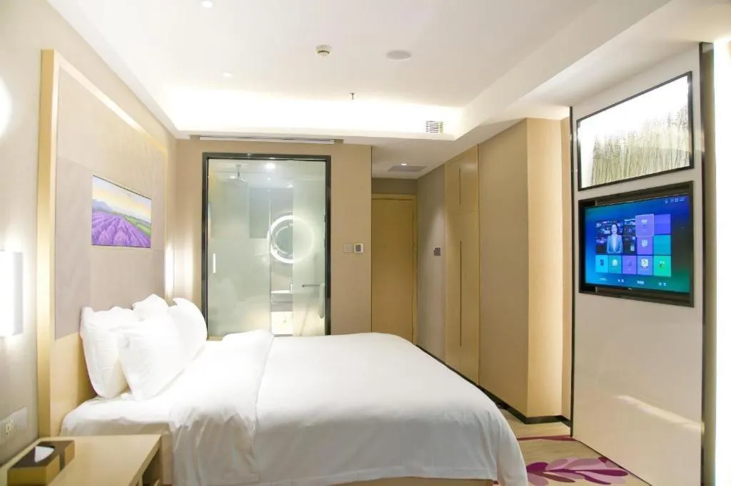 Bed in Lavande Hotels Shenzhen Longgang Dayun Center Jixiang Metro Station