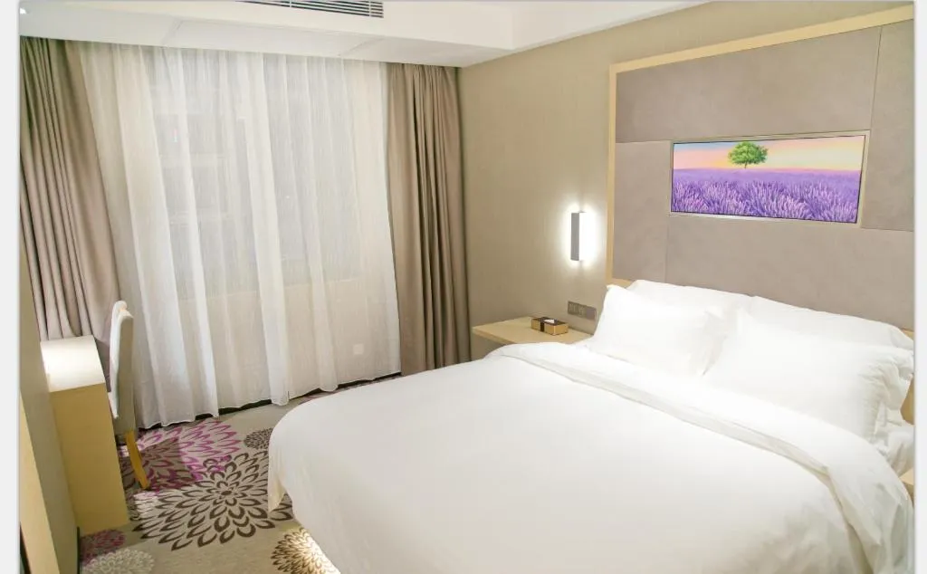 Bed in Lavande Hotels Shenzhen Longgang Dayun Center Jixiang Metro Station