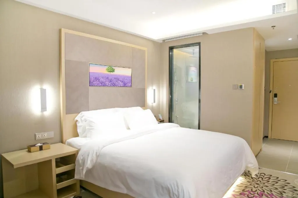 Bed in Lavande Hotels Shenzhen Longgang Dayun Center Jixiang Metro Station