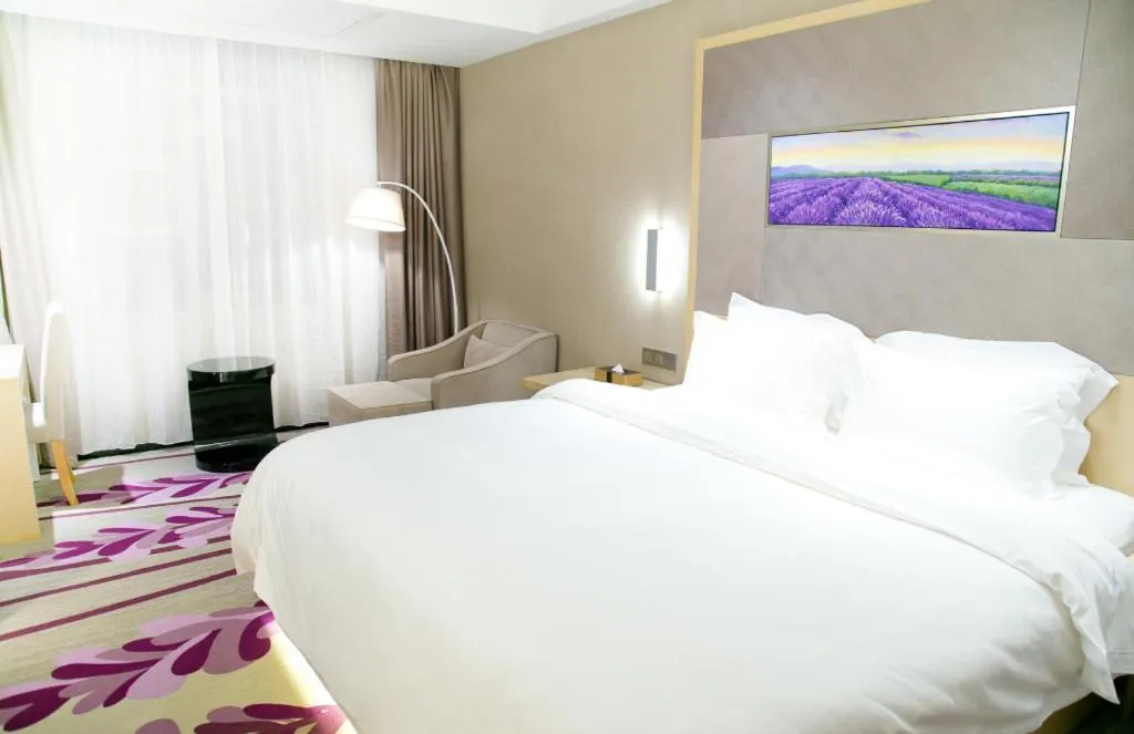 Bed in Lavande Hotels Shenzhen Longgang Dayun Center Jixiang Metro Station