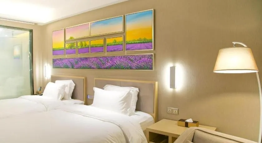 Bed in Lavande Hotels Shenzhen Longgang Dayun Center Jixiang Metro Station
