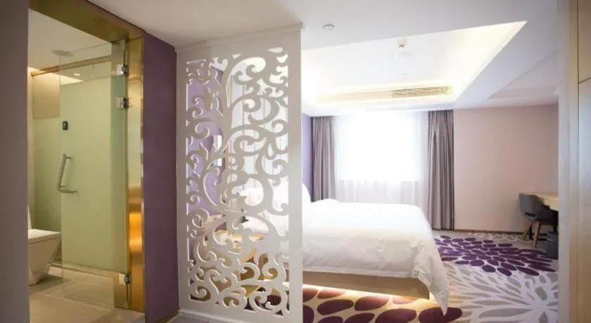 Bed in Lavande Hotels Jingshan Bus Station