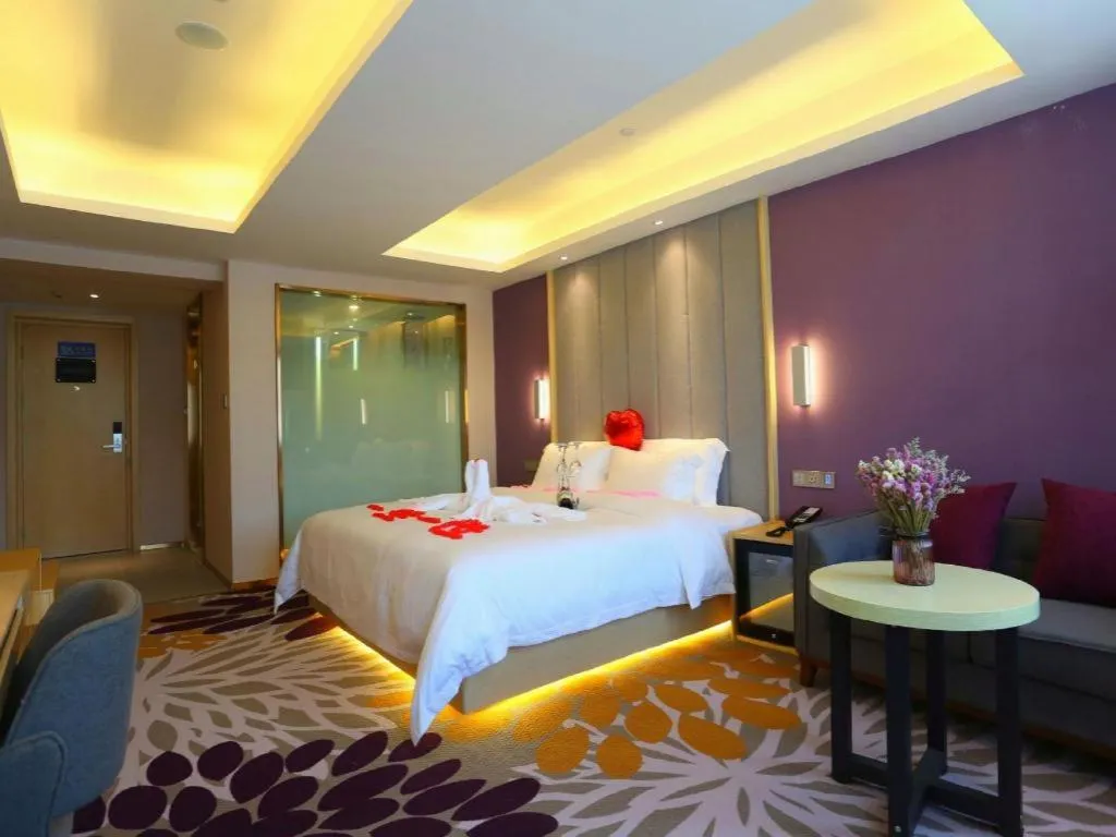 Bed in Lavande Hotels Jingshan Bus Station