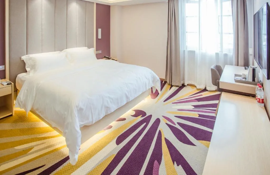 Bed in Lavande Hotels Jingshan Bus Station