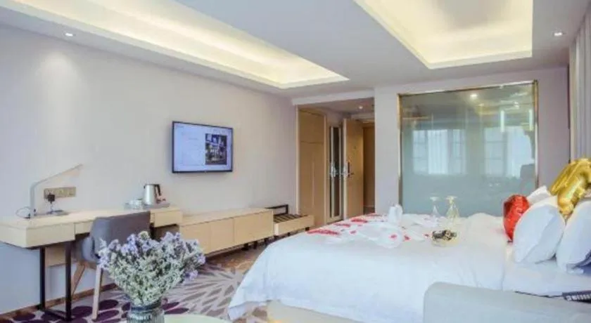 Bed in Lavande Hotels Jingshan Bus Station