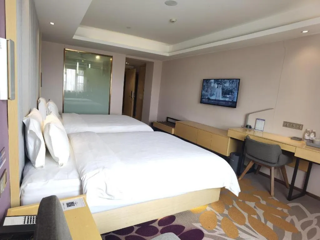 Bed in Lavande Hotels Jingshan Bus Station