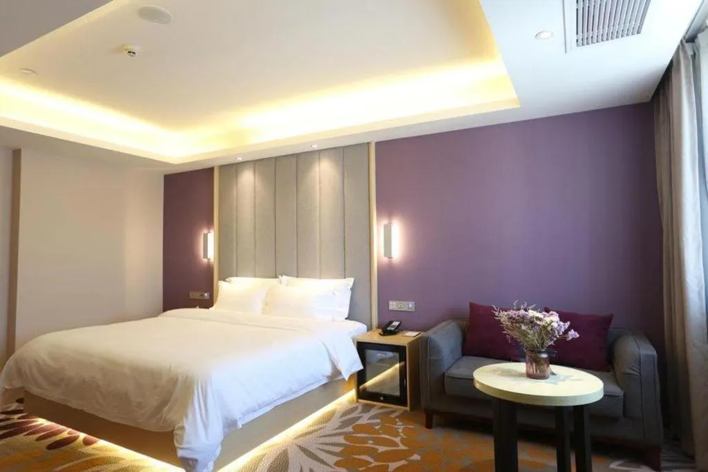 Bed in Lavande Hotels Jingshan Bus Station
