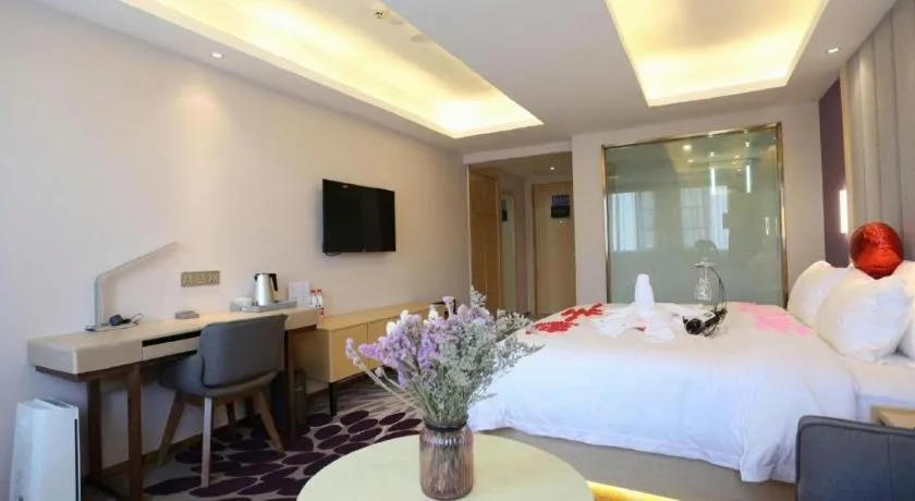 Bed in Lavande Hotels Jingshan Bus Station