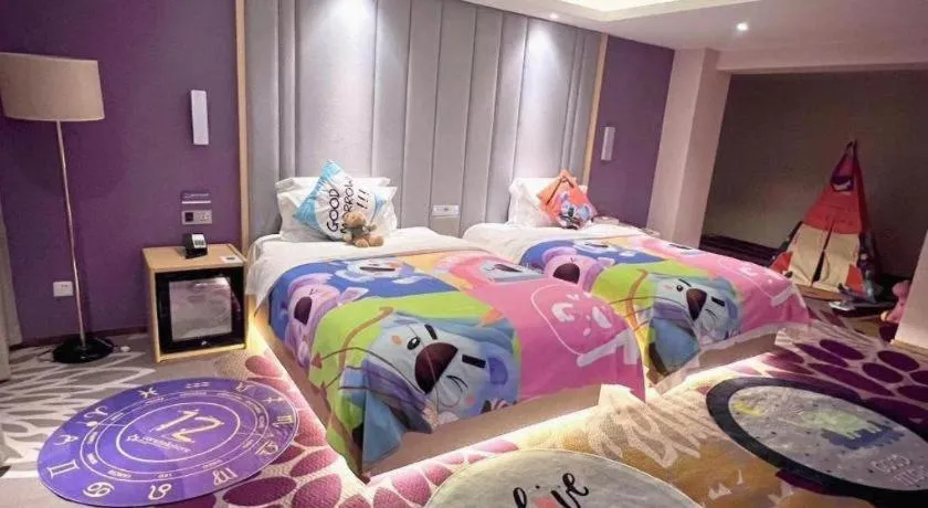 Bed in Lavande Hotels Jingshan Bus Station