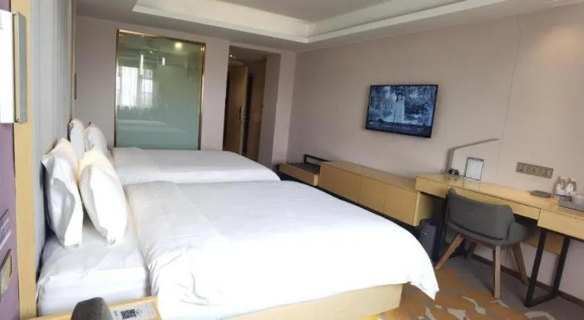 Bed in Lavande Hotels Jingshan Bus Station