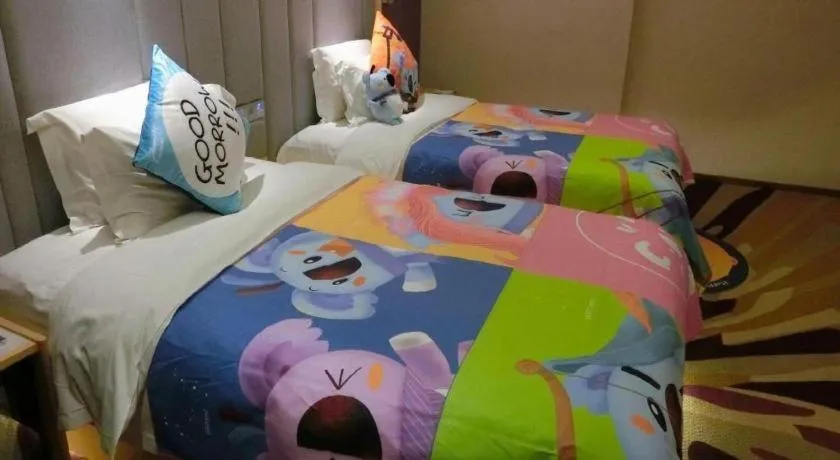 Bed in Lavande Hotels Jingshan Bus Station