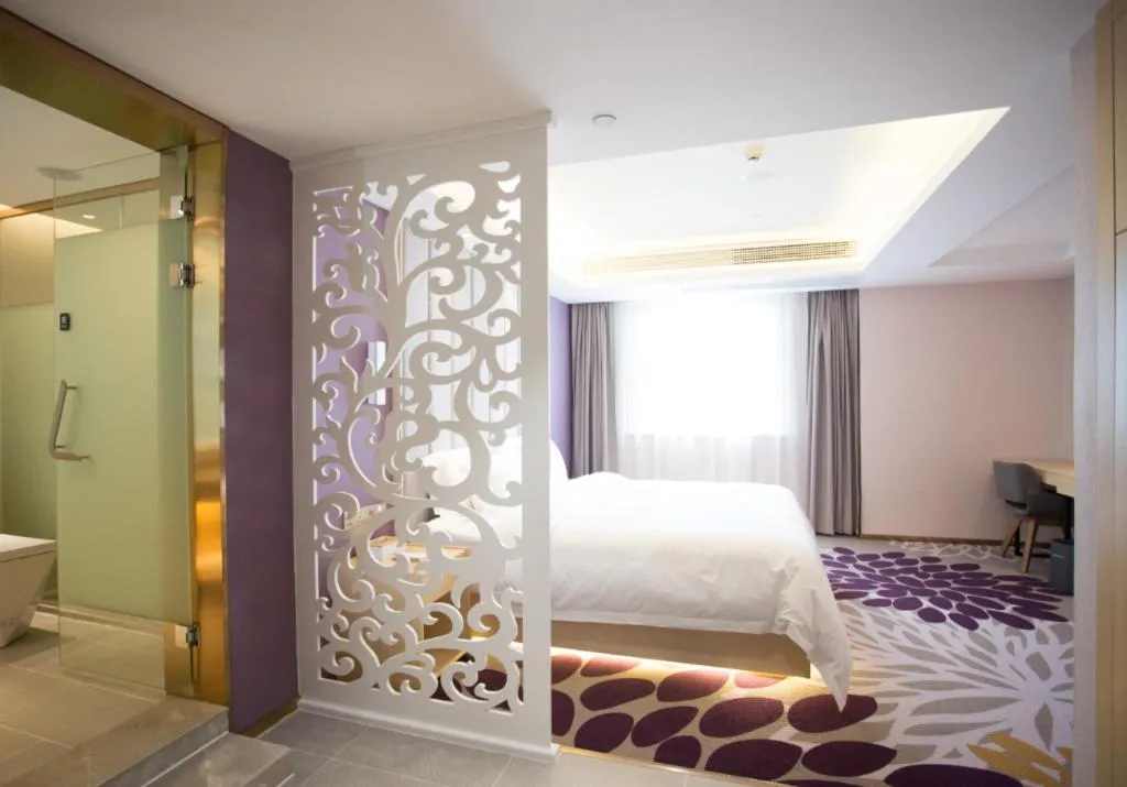 Bed in Lavande Hotels Jingshan Bus Station