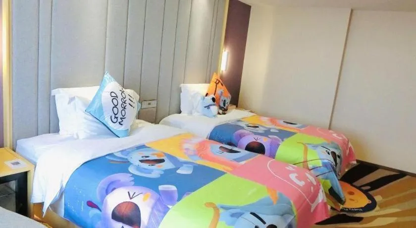 Bed in Lavande Hotels Jingshan Bus Station