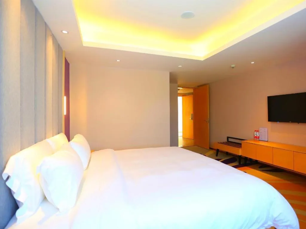 Bed in Lavande Hotels Jingshan Bus Station