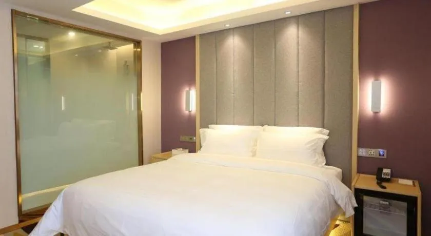 Bed in Lavande Hotels Jingshan Bus Station