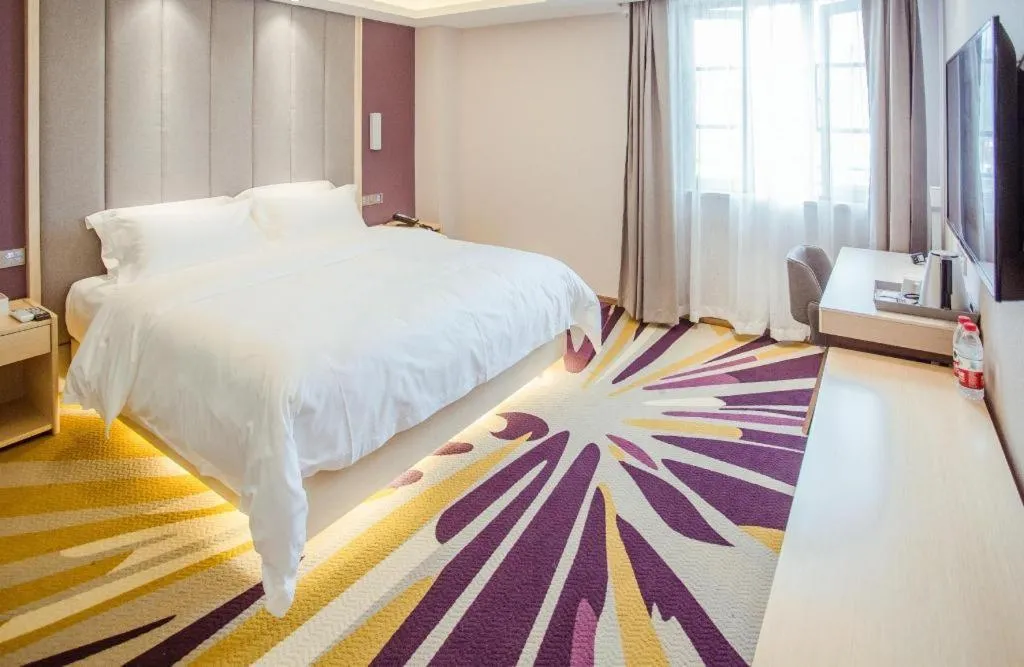 Bed in Lavande Hotels Jingshan Bus Station