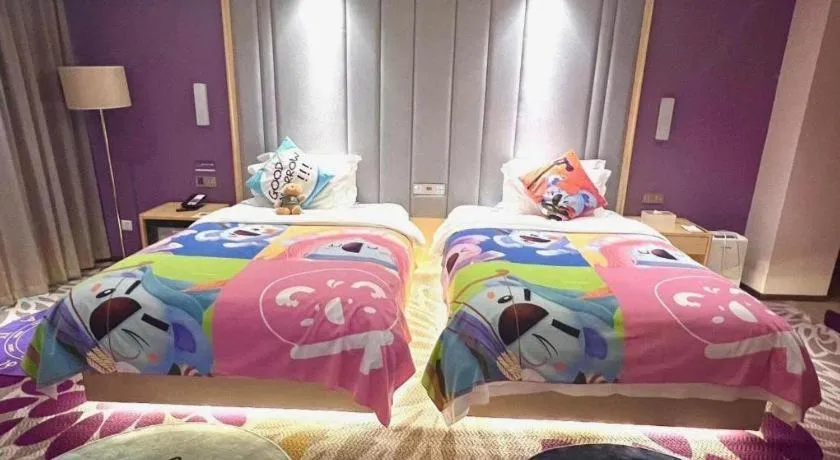 Bed in Lavande Hotels Jingshan Bus Station