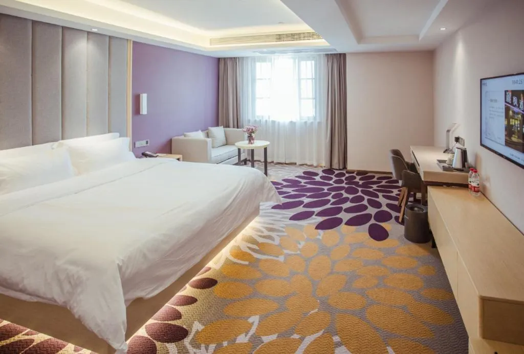 Bed in Lavande Hotels Jingshan Bus Station