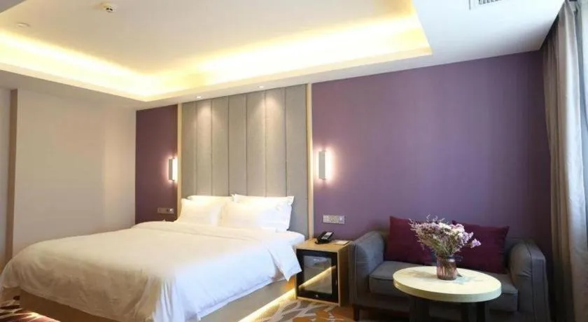 Bed in Lavande Hotels Jingshan Bus Station