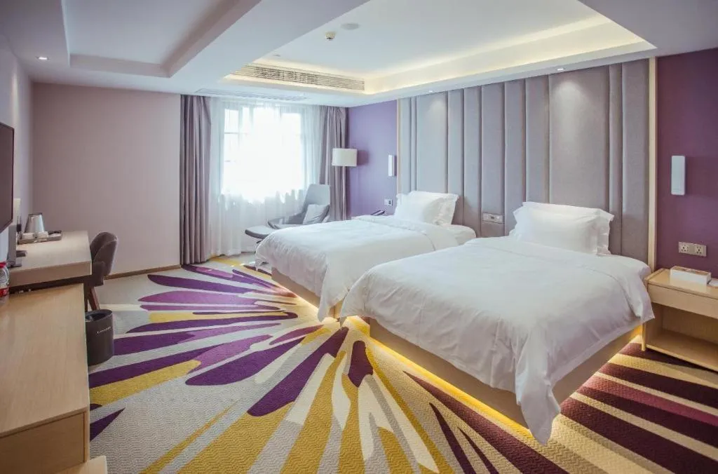 Bed in Lavande Hotels Jingshan Bus Station