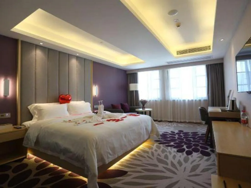 Bed in Lavande Hotels Jingshan Bus Station