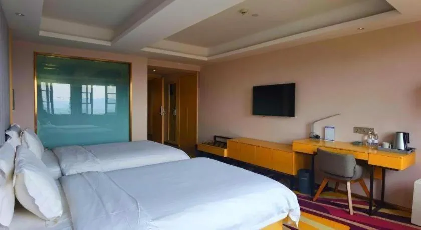 Bed in Lavande Hotels Jingshan Bus Station