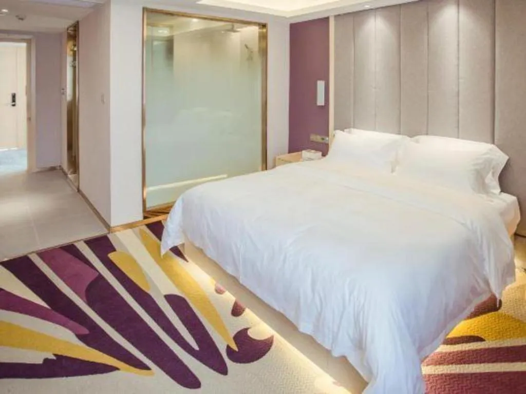 Bed in Lavande Hotels Jingshan Bus Station