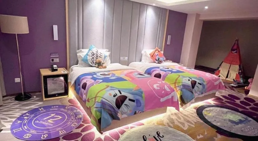 Bed in Lavande Hotels Jingshan Bus Station