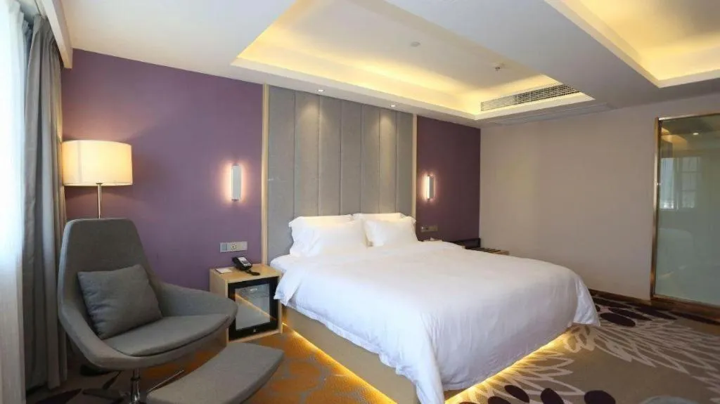 Bed in Lavande Hotels Jingshan Bus Station